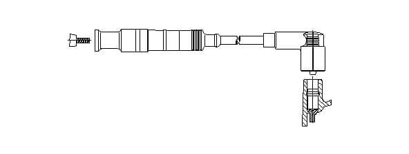 Zündleitung BREMI 204/77